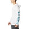 image:imageColumbia Mens PFG Terminal Tackle HoodieWhiteAtoll Logo