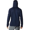 image:imageColumbia Mens PFG Uncharted HoodieCollegiate NavyWhite