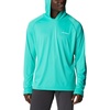image:imageColumbia Mens PFG Uncharted HoodieElectric TurquoiseDeep Marine