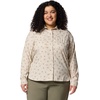 image:imageColumbia Plus Size Silver Ridge Utility Long Sleeve ShirtDark Stone Deserted