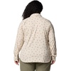 image:imageColumbia Plus Size Silver Ridge Utility Long Sleeve ShirtDark Stone Deserted