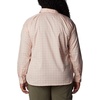 image:imageColumbia Plus Size Silver Ridge Utility Long Sleeve ShirtPeach BlossomPeak Plaid