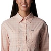 image:imageColumbia Plus Size Silver Ridge Utility Long Sleeve ShirtPeach BlossomPeak Plaid