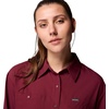 image:imageColumbia Plus Size Silver Ridge Utility Long Sleeve ShirtRich Wine