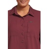 image:imageColumbia Plus Size Silver Ridge Utility Long Sleeve ShirtRich Wine