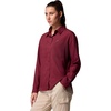 image:imageColumbia Plus Size Silver Ridge Utility Long Sleeve ShirtRich Wine