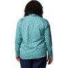 image:imageColumbia Plus Size Silver Ridge Utility Long Sleeve ShirtTeal Deserted