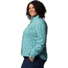 image:imageColumbia Plus Size Silver Ridge Utility Long Sleeve ShirtTeal Deserted