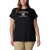 image:imageColumbia Plus Size Sun Trek Short Sleeve Graphic TeeBlackCsc Emblem