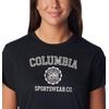 image:imageColumbia Plus Size Sun Trek Short Sleeve Graphic TeeBlackCsc Emblem