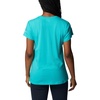 image:imageColumbia Plus Size Sun Trek Short Sleeve Graphic TeeBright AquaCsc Branded Graphic