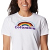 image:imageColumbia Plus Size Sun Trek Short Sleeve Graphic TeeWhiteColumbia Pride
