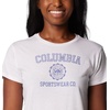 image:imageColumbia Plus Size Sun Trek Short Sleeve Graphic TeeWhiteCsc Emblem