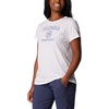 image:imageColumbia Plus Size Sun Trek Short Sleeve Graphic TeeWhiteCsc Emblem