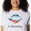 image:imageColumbia Plus Size Sun Trek Short Sleeve Graphic TeeWhiteCsc Stacked