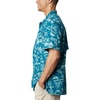 image:imageColumbia Sportswear Mens Trollers Best Short Sleeve ShirtAegean Blue Freshwater Roots Print