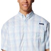 image:imageColumbia Sportswear Mens Trollers Best Short Sleeve ShirtAqua Haze All Over Gingham