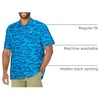 image:imageColumbia Sportswear Mens Trollers Best Short Sleeve ShirtBlue Macaw Bigmouth Print