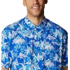 image:imageColumbia Sportswear Mens Trollers Best Short Sleeve ShirtBlue Macaw Festive Fishin Print