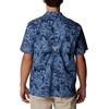 image:imageColumbia Sportswear Mens Trollers Best Short Sleeve ShirtBluestone Basstyle Print