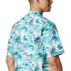 image:imageColumbia Sportswear Mens Trollers Best Short Sleeve ShirtBright Aqua Polynesian Print