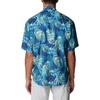 image:imageColumbia Sportswear Mens Trollers Best Short Sleeve ShirtCarbon Tunatropic Print