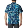 image:imageColumbia Sportswear Mens Trollers Best Short Sleeve ShirtCarbon Wildwaters Print