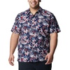 image:imageColumbia Sportswear Mens Trollers Best Short Sleeve ShirtCollegiate Navy Fireworks Fish Print
