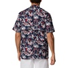 image:imageColumbia Sportswear Mens Trollers Best Short Sleeve ShirtCollegiate Navy Fireworks Fish Print