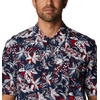 image:imageColumbia Sportswear Mens Trollers Best Short Sleeve ShirtCollegiate Navy Fireworks Fish Print