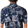 image:imageColumbia Sportswear Mens Trollers Best Short Sleeve ShirtCollegiate Navy Mighty Marlins Print