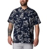 image:imageColumbia Sportswear Mens Trollers Best Short Sleeve ShirtCollegiate Navy Mighty Marlins Print