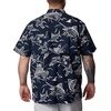 image:imageColumbia Sportswear Mens Trollers Best Short Sleeve ShirtCollegiate Navy Mighty Marlins Print