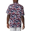 image:imageColumbia Sportswear Mens Trollers Best Short Sleeve ShirtCollegiate Navy Tuna Paradise Print
