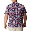 image:imageColumbia Sportswear Mens Trollers Best Short Sleeve ShirtCollegiate Navy Tuna Paradise Print
