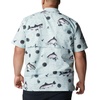 image:imageColumbia Sportswear Mens Trollers Best Short Sleeve ShirtCool Green Freshwater Dryfly Print