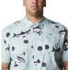 image:imageColumbia Sportswear Mens Trollers Best Short Sleeve ShirtCool Green Freshwater Dryfly Print