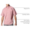 image:imageColumbia Sportswear Mens Trollers Best Short Sleeve ShirtDusty Crimson Gradient Check