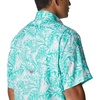 image:imageColumbia Sportswear Mens Trollers Best Short Sleeve ShirtElectric Turquoise Hawaiian Throwback Print