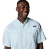image:imageColumbia Sportswear Mens Trollers Best Short Sleeve ShirtGlaze Green Multi Gingham