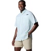 image:imageColumbia Sportswear Mens Trollers Best Short Sleeve ShirtGlaze Green Multi Gingham