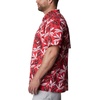 image:imageColumbia Sportswear Mens Trollers Best Short Sleeve ShirtRed Hibiscus Tuna Paradise Print