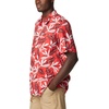 image:imageColumbia Sportswear Mens Trollers Best Short Sleeve ShirtRed Hibiscus Tuna Paradise Print