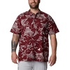 image:imageColumbia Sportswear Mens Trollers Best Short Sleeve ShirtRed Jasper Mighty Marlins Print