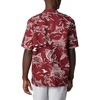 image:imageColumbia Sportswear Mens Trollers Best Short Sleeve ShirtRed Jasper Mighty Marlins Print