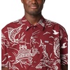 image:imageColumbia Sportswear Mens Trollers Best Short Sleeve ShirtRed Jasper Mighty Marlins Print