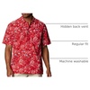 image:imageColumbia Sportswear Mens Trollers Best Short Sleeve ShirtRed Spark Americana Fishing Print