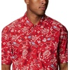 image:imageColumbia Sportswear Mens Trollers Best Short Sleeve ShirtRed Spark Americana Fishing Print