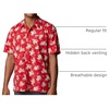 image:imageColumbia Sportswear Mens Trollers Best Short Sleeve ShirtRed Spark Lite Me Up Print