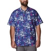 image:imageColumbia Sportswear Mens Trollers Best Short Sleeve ShirtViolet Sea Punked Fish